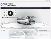 Tablet Screenshot of eceyazilim.com